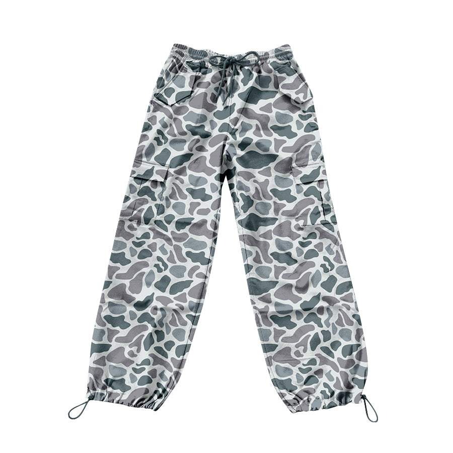 9.4 custom each style moq 5 eta 4-6week baby boys clothes camouflage gray long pants