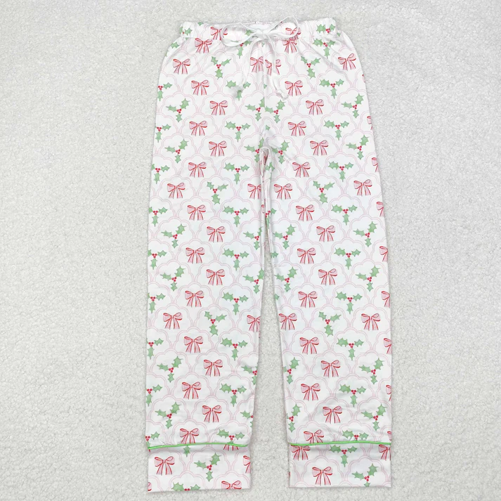 RTS NO MOQ Sibling adult clothes Christmas cow duck adult long pants