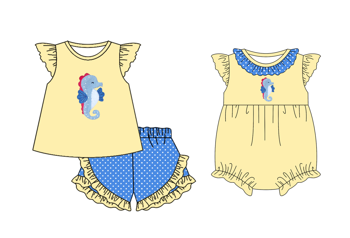 1.13 custom each style moq 5eta 4-6week Sibling Sister baby girl short sleeve shorts sets and rompers match design