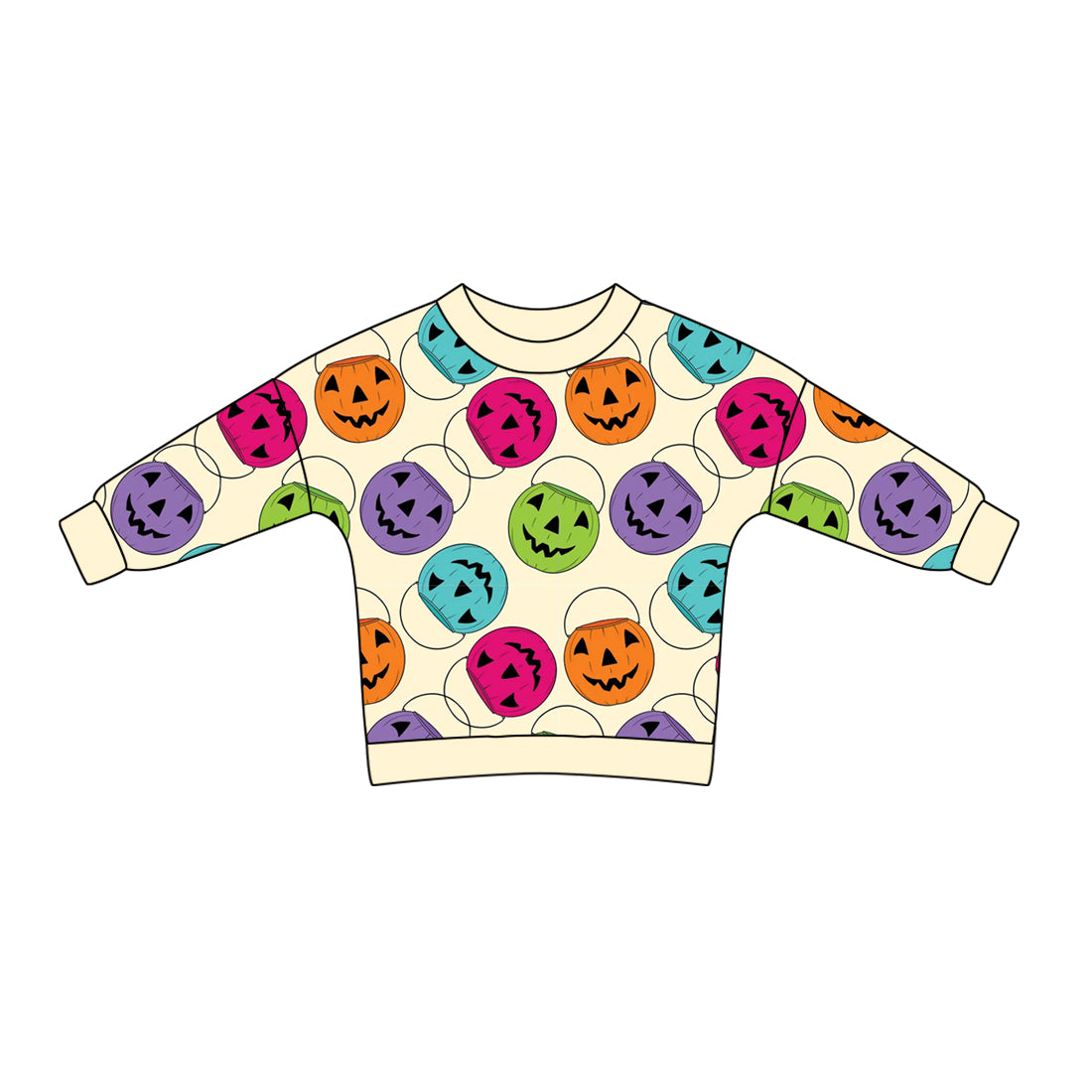 8.7 custom each style moq 5 eta 4-6week Sibling Sister baby girls clothes pumpkin smiley colorful long sleeve top and long sleeve romper match family design