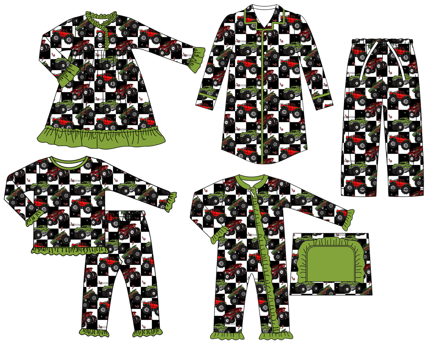 25.6.25 custom each style moq 5eta 4-6week Sibling Sisters baby girl long sleeve pants sets and adult top and adult pants and romper and dress match family design