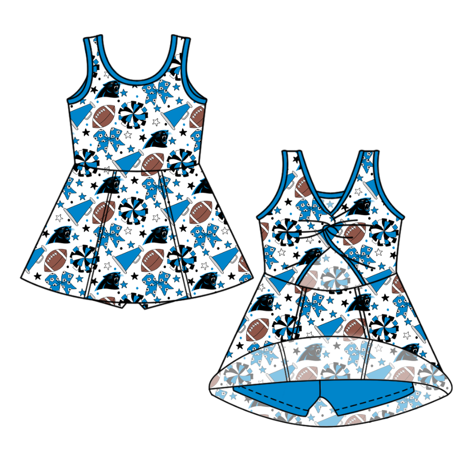 Custom moq 5 mix size milk silk summer teams Baby Girls Stars Bows Shorts Knee-Length Yoga Active Dress Clothing