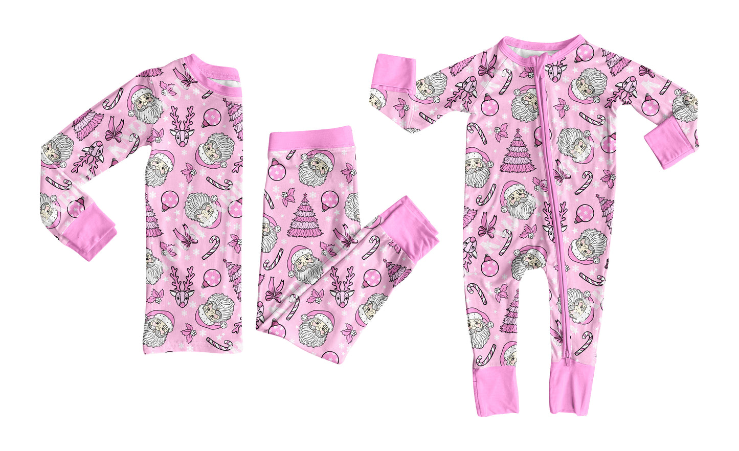25.6.19 custom each style moq 5eta 4-6week Sibling Sisters Christmas pink baby girl long sleeve pants sets and rompers match family design