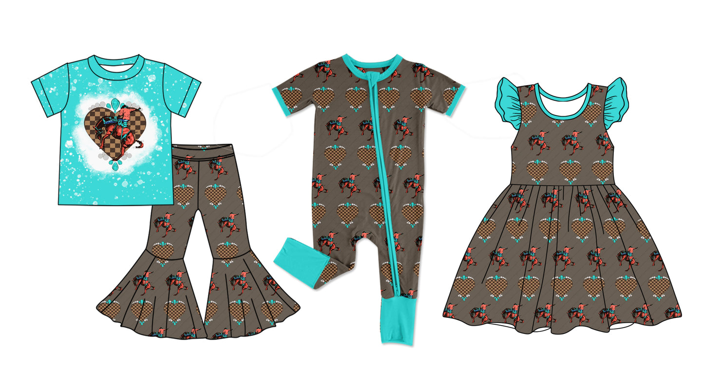12.25 custom each style moq 5eta 4-6week Sibling Sister baby girl sets and dress and rompers match family design