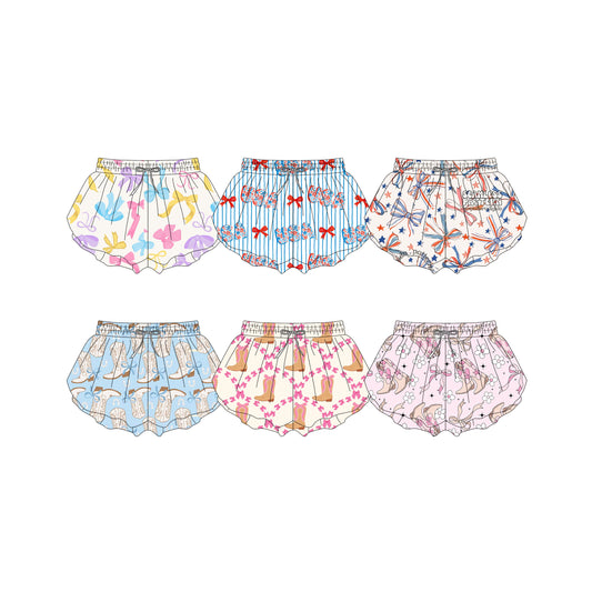3.26 custom each style moq 5eta 4-6week Sibling Sister baby girl clothes summer shorts 1 and shorts 6 match family design