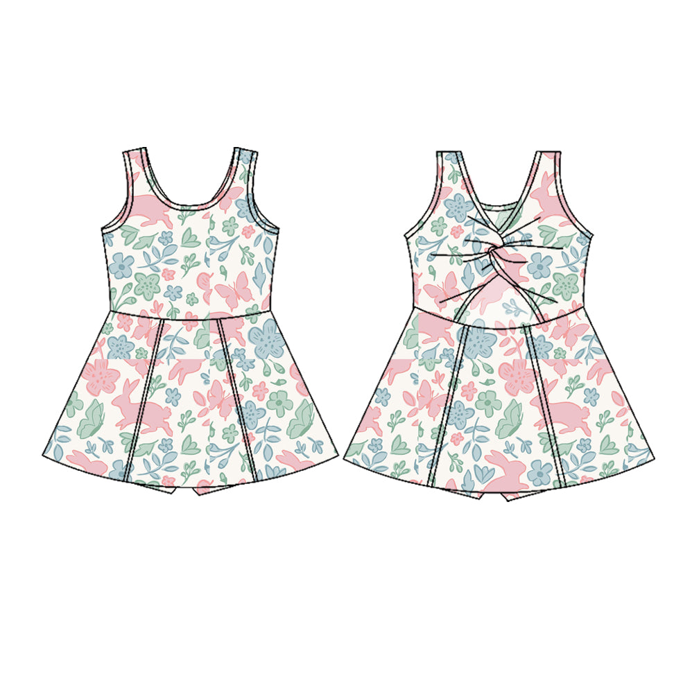 25.10.29 custom each style moq 5 eta 6-8week Sibling Sister baby girl sleeveless dress 5 match design