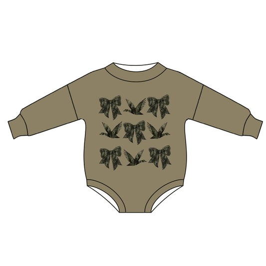 3.12 custom each style moq 5eta 4-6week Sibling Sisters bow baby girl short sleeve top and rompers match family design