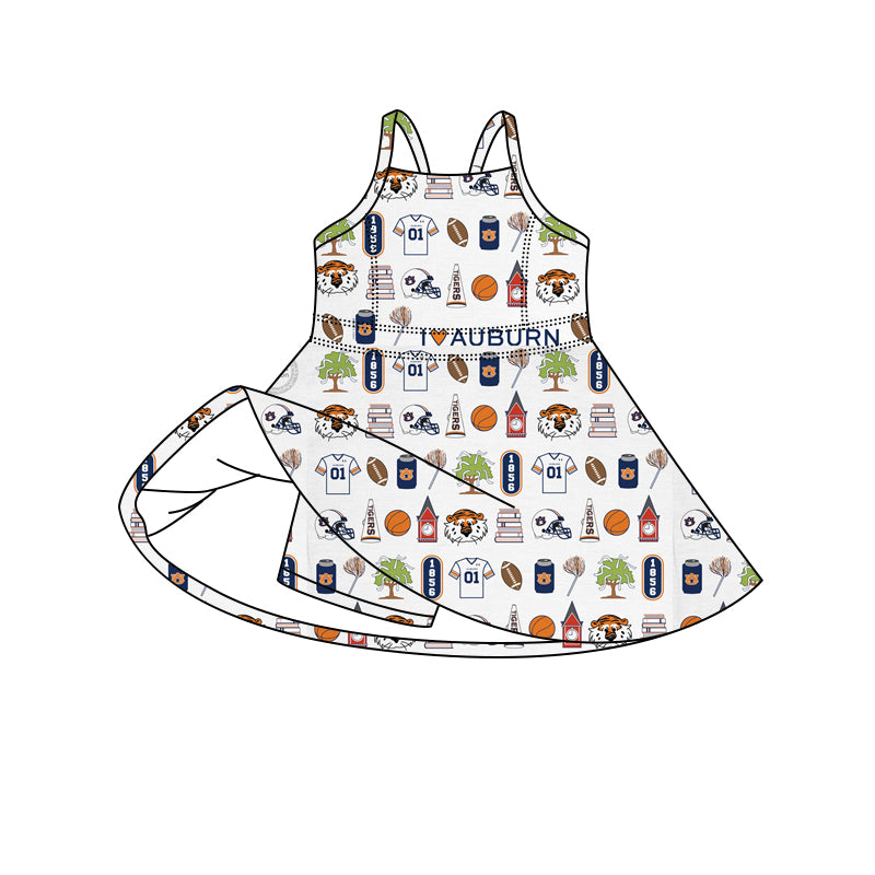 Custom moq 5 mix size milk silk summer teams baby girls clothes team sleeveless skirts sets and dress and top-25.7.12
