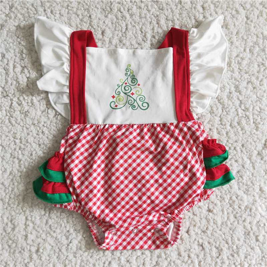 SALES  NEW Christmas tree bubble rompers