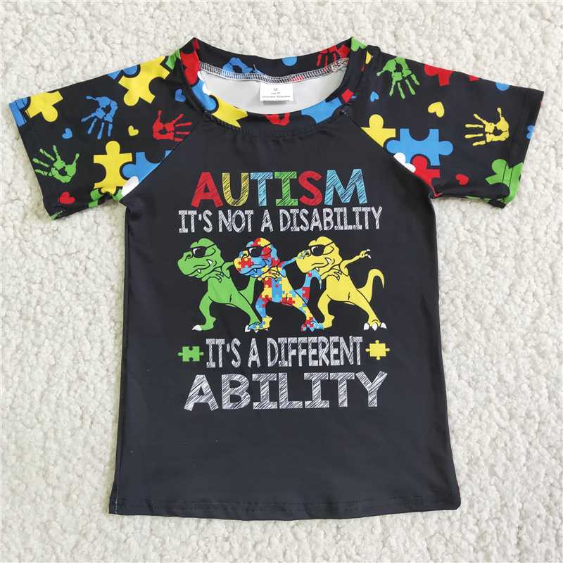 SALES  NEW  Boys Autism Shirts