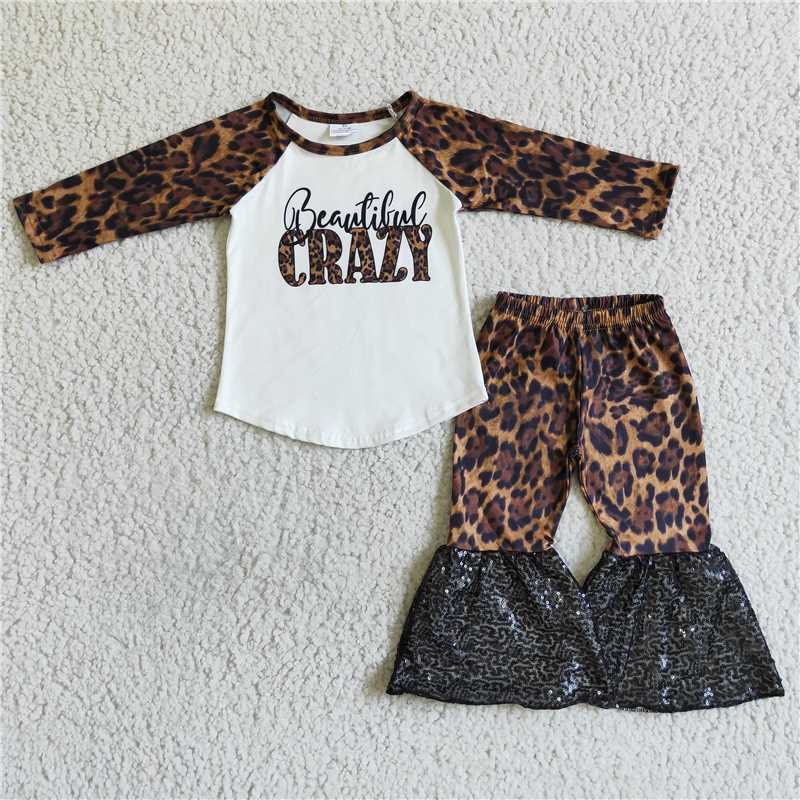 SALES  NEW Baby Beauty Crazy Leopard Bell Sets Infant Warning Bells Set Home Decor