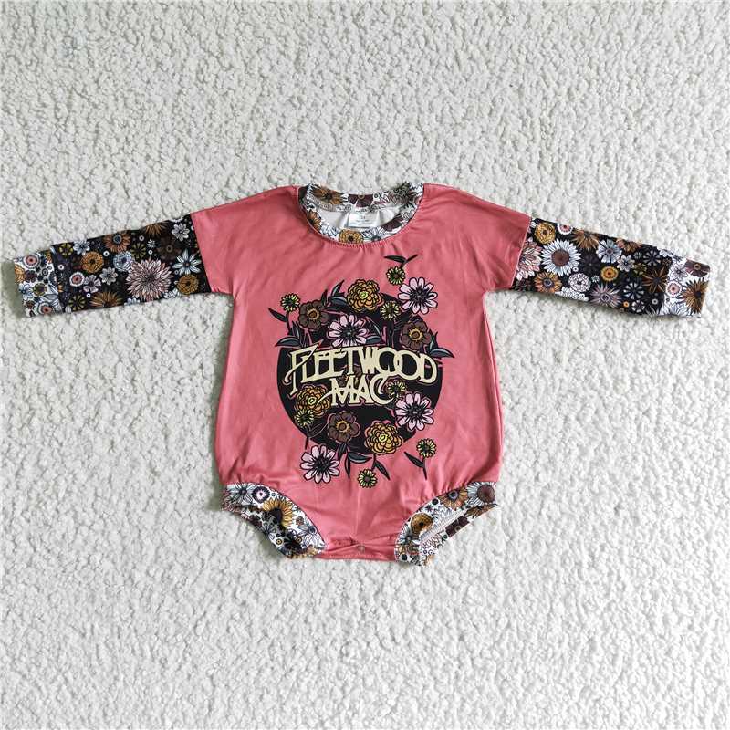 SALES  NEW Baby girls western singer floral rompers