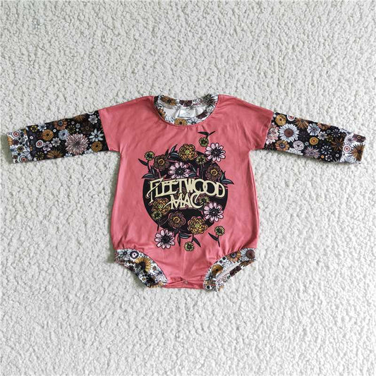 SALES  NEW Baby girls western singer floral rompers