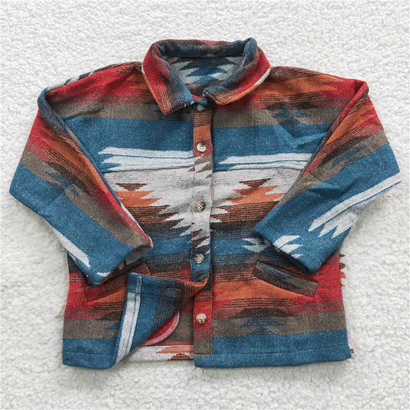 RTS NO MOQ Western Aztec Sibling Jackets Cardigans Western Aztec Sibling Jackets Cardigans