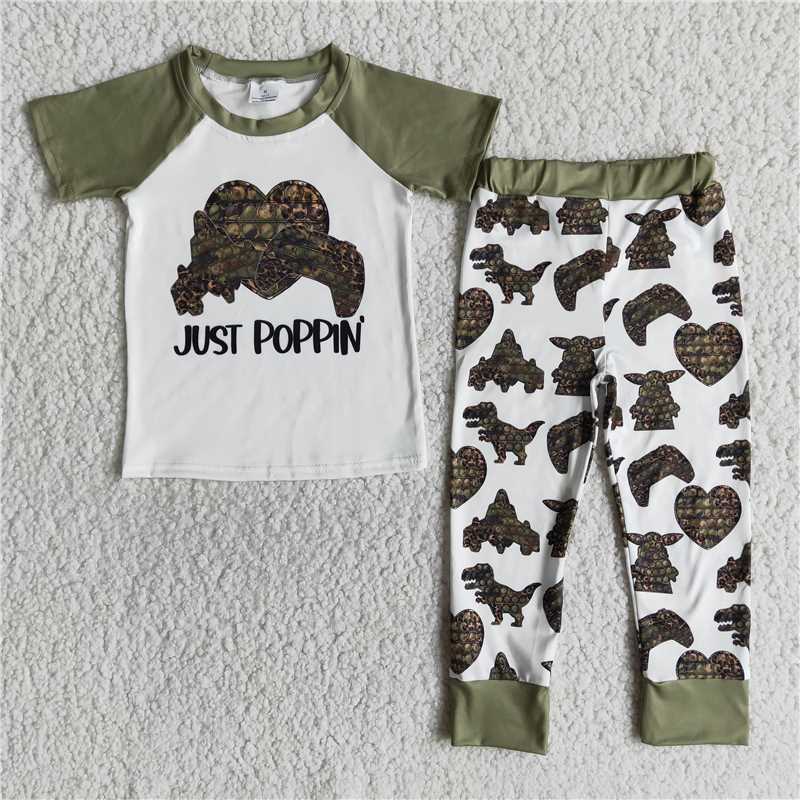 SALES  NEW  Baby boys cartoon game pants sets