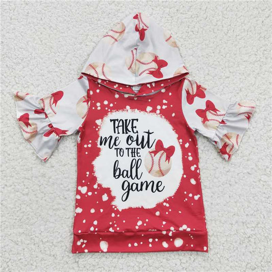SALES NEW Baby Girls Baseball Hoodie Short Sleeve Tops Trendy Kids Fashion Clothing