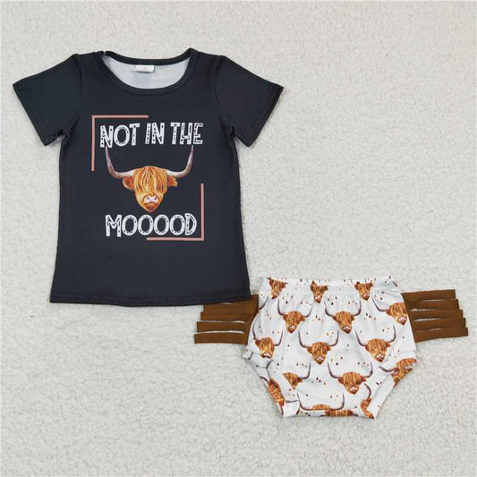 SALES  NEW  Baby Kids Moody Tassel Western Bummie Sets