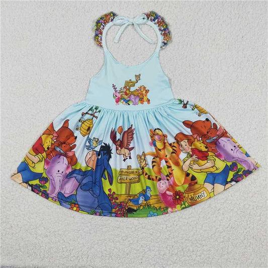 Cute Clothes  GSD0271  Summer Blue dress