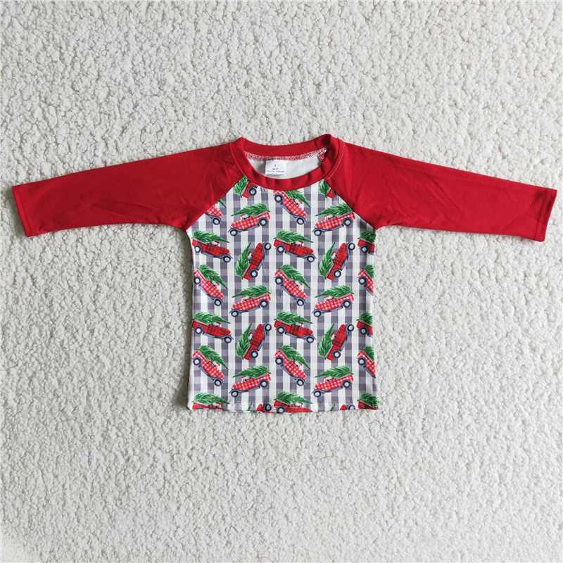 SALES  NEW  Boys Christmas tree shirts