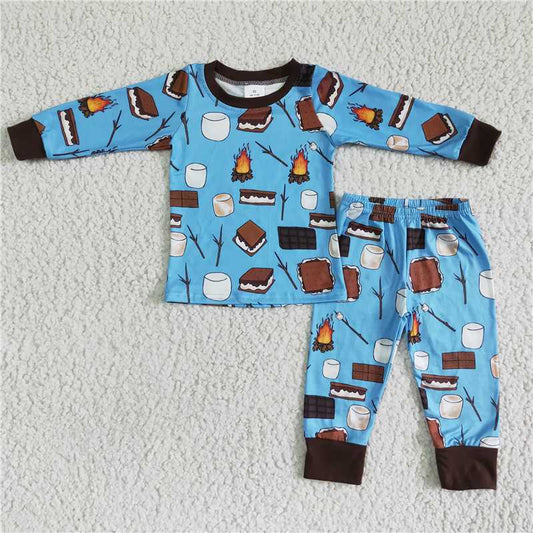 SALES  NEW  Boys Food smores Pajamas