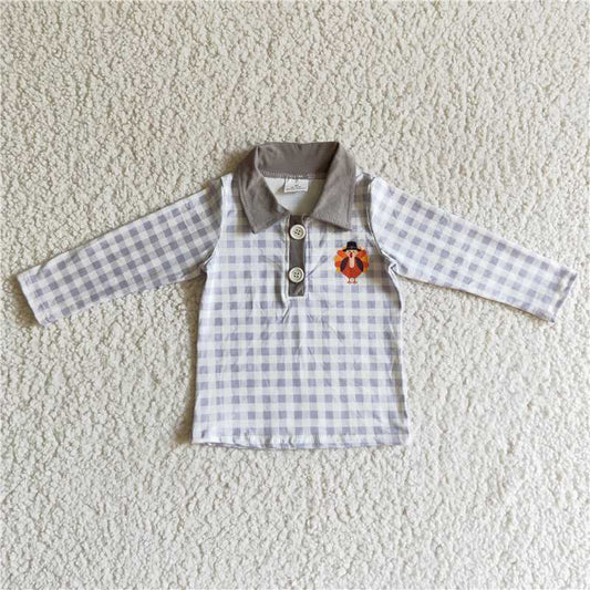 SALES  NEW  Baby kids Long sleeve turkey shirts