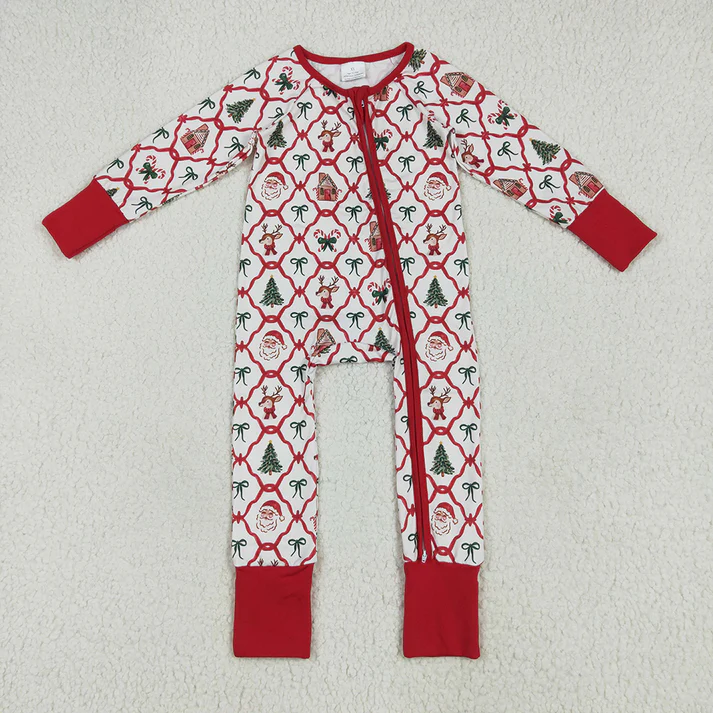 RTS NO MOQ Sibling Baby boy clothes Christmas Halloween long Sleeve Romper Mixed Sizes