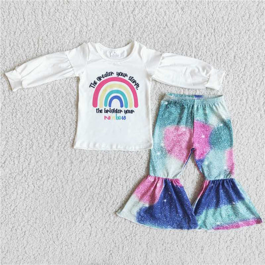 SALES  NEW  Kids Rainbow Tie Dye Set - Assorted Colors Clothing Accessories for Children