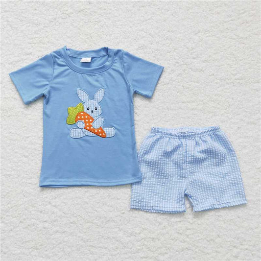 BSSO0087 Baby Boys Easter shorts sets clothes sets