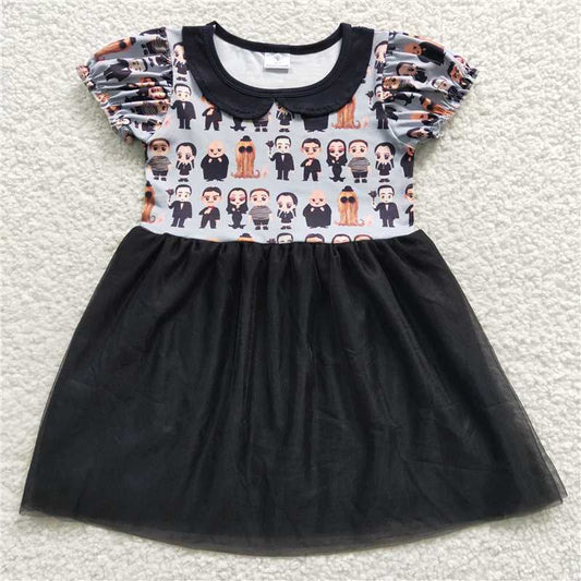 Cute Clothes 	 GSD0397 Baby Girl's Black Knee-Length Dress for Baby Girls Infant