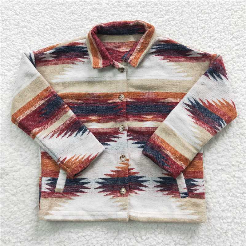 RTS NO MOQ Western Aztec Sibling Jackets Cardigans Western Aztec Sibling Jackets Cardigans