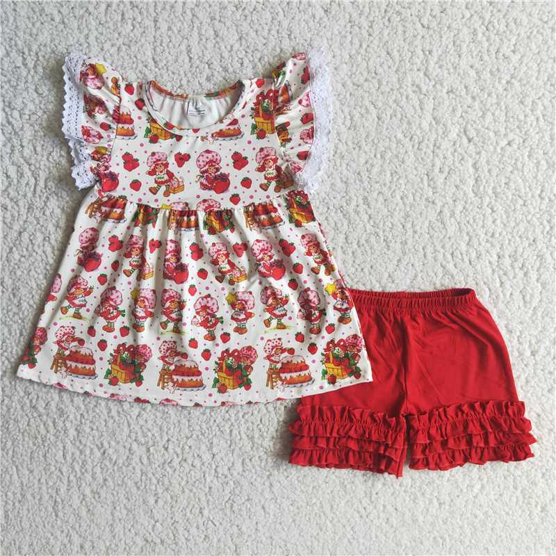 SALES  NEW Lovely cartoon soft shorts set