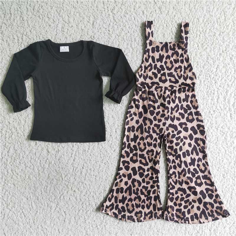 RTS NO MOQ Lace jumpsuit + solid color long-sleeved top two-piece set