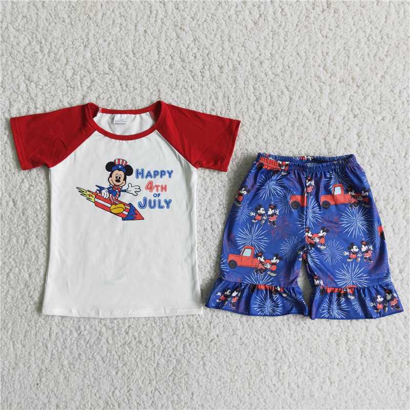 SALES  NEW Cartoon character fireworks short outfits