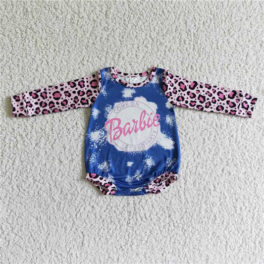 SALES  NEW Baby girls western doll leopard rompers
