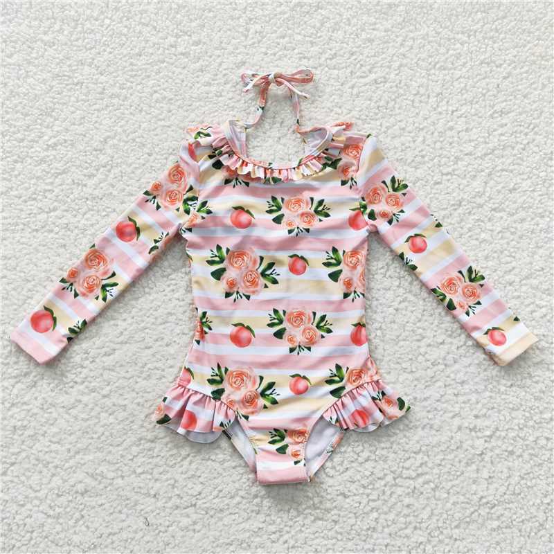 RTS NO MOQ baby girl clothes Short Skirt Set & Swimsuit