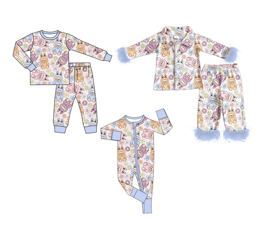 25.6.4 custom each style moq 5eta 4-6week Sibling Sisters baby girl long sleeve pants sets 1 and sets 2 and romper match family design