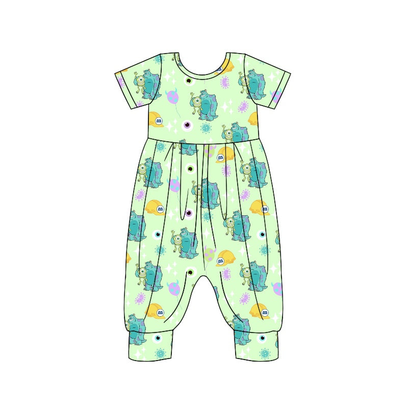 5.23 custom each style moq 5eta 4-5week Sibling Sister green boys outfits and romper match family design