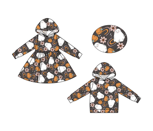 25.6.21 custom each style moq 5eta 4-6week Sibling Sisters baby girls long sleeve dress and top match family design