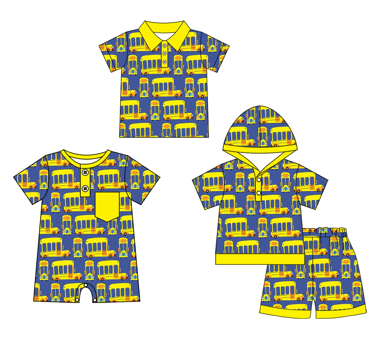 11.30 custom each style moq 5eta 4-6week Sibling Sister blue baby boy short sleeve shorts sets and boy romper and top match design