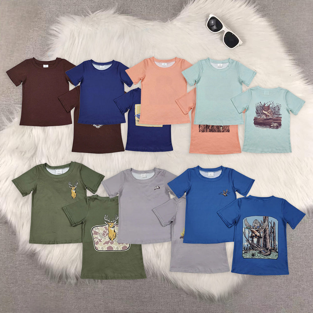 RTS NO MOQ Baby Boys summer shorts Sleeve tops