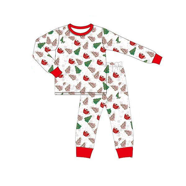 5.20custom each style moq 5eta 4-5week Sibling Sister Christmas style print white girls and boys outfits and baby romper and shirt match family design