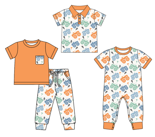 25.10.3 custom each style moq 8 eta 6-8week Sibling Sisters baby boy short sleeve pants sets and rompers and top match family design