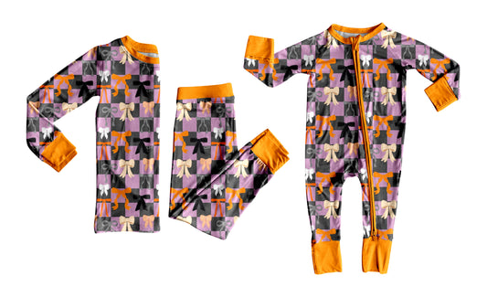 25.6.6 custom each style moq 5eta 4-6week Sibling Sisters bow baby boy long sleeve pants sets and rompers match family design