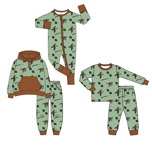 25.7.2 custom each style moq 5eta 4-6week Sibling Sisters duck baby boy long sleeve pants sets 1 and sets 2 and rompers match family design