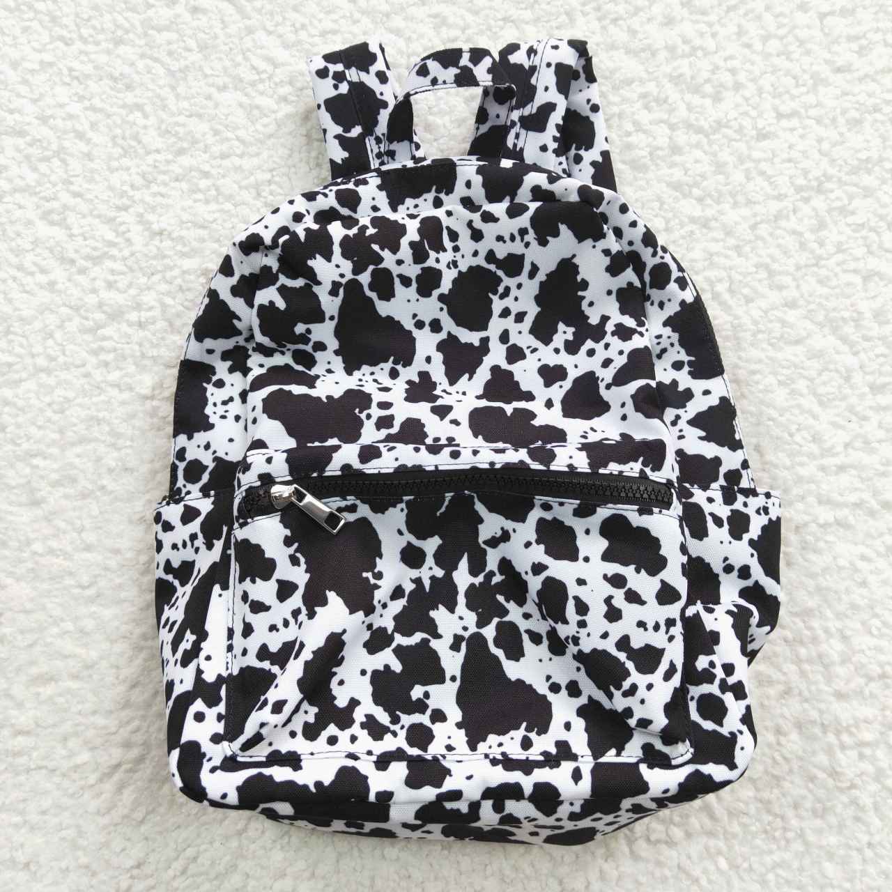 RTS NO MOQ（In Stock) cow pattern backpack