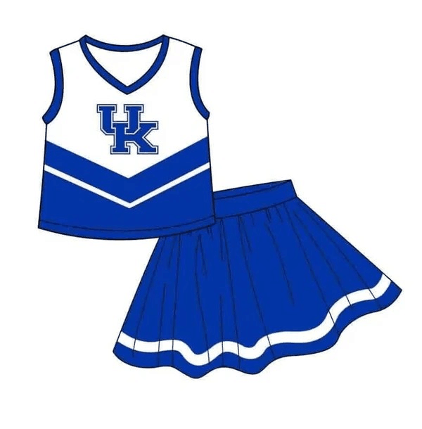 Girls sleeveless top with short dress summer outfits UK moq 5