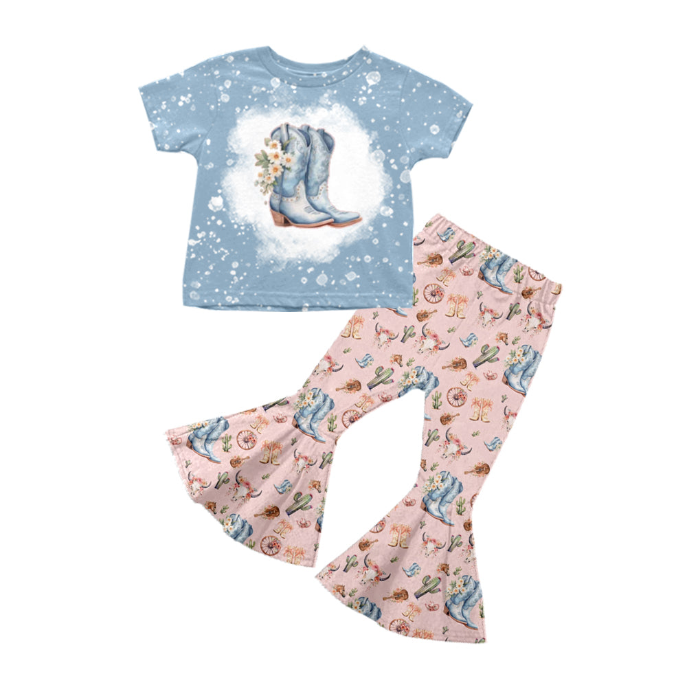 3.14 custom each style moq 5eta 4-6week Sibling Sister baby girls short sleeve pants set and set 8 match design