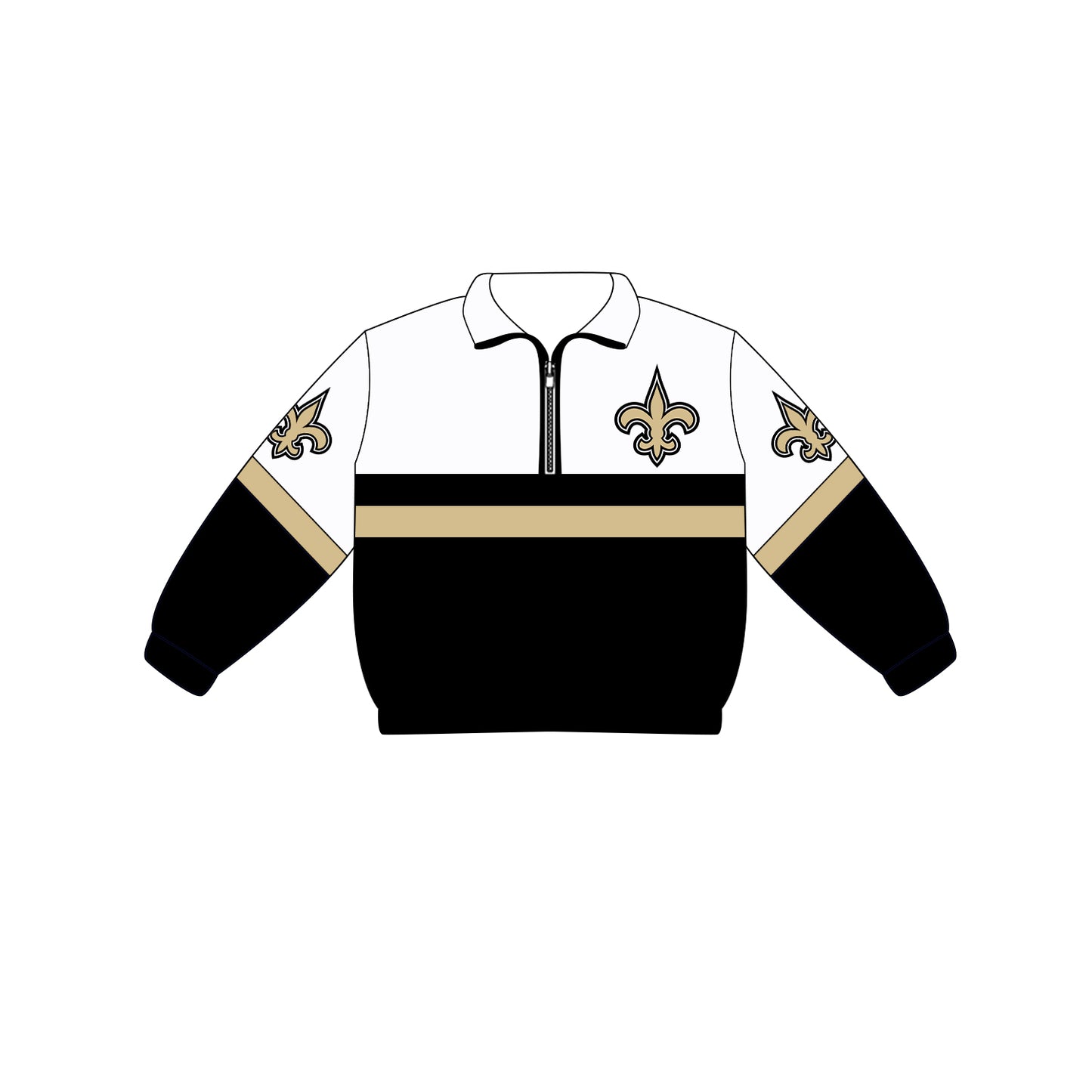 Custom moq 5 mix size milk silk summer teams Adult And Kids Long Sleeve White Tee Shirts Zip Black Pullovers Tops