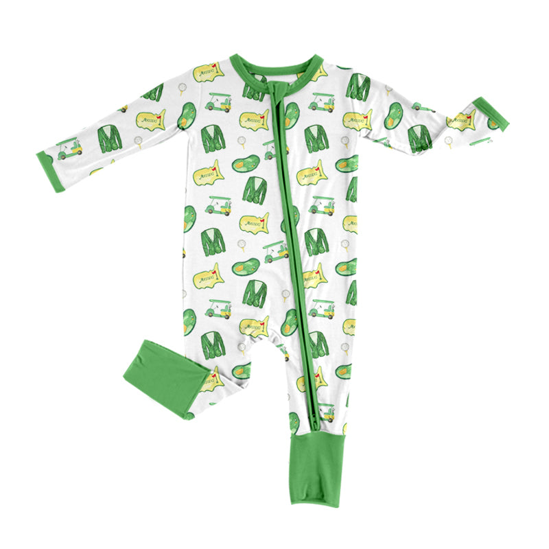7.31 custom each style moq 5eta 4-6week Sibling Sister light green baby boys sets and rompers match family design