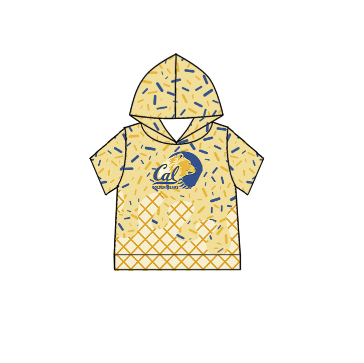 Custom summer teams baby girls clothes team hooded long sleeve tops and short sleeve top and dress and pants and shorts-25.6.3
